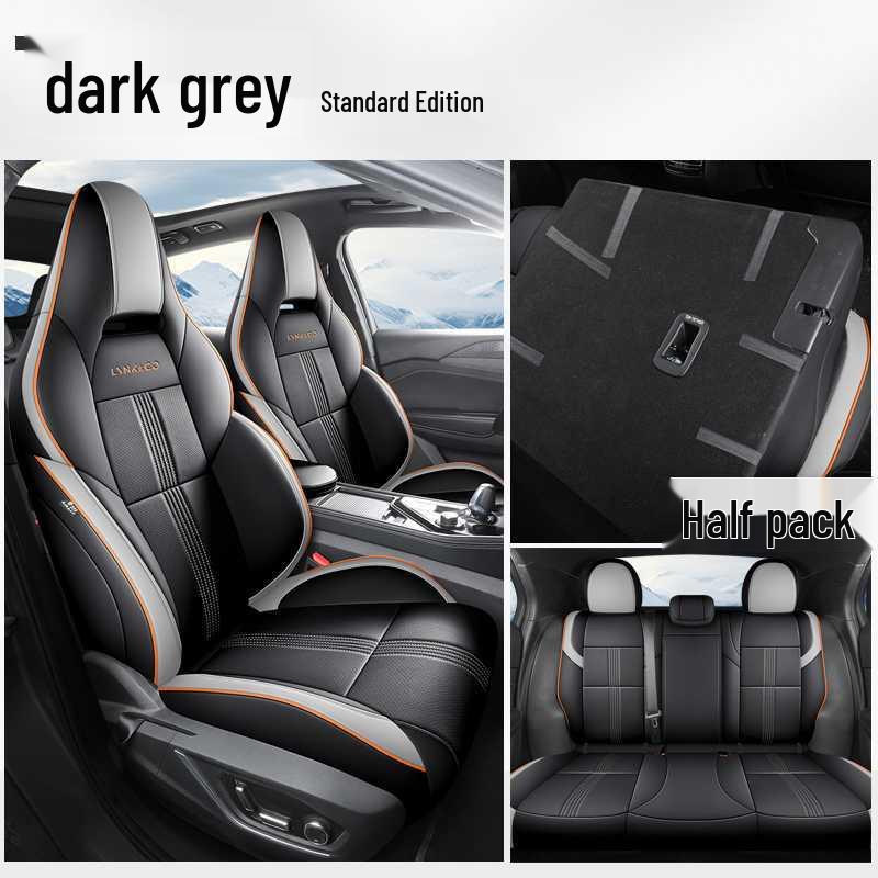 Lynk & Co 03 Leather Car Seat Cushions (23-26), All-Season, Fully Wrapped, Vehicle-Specific Seat Covers
