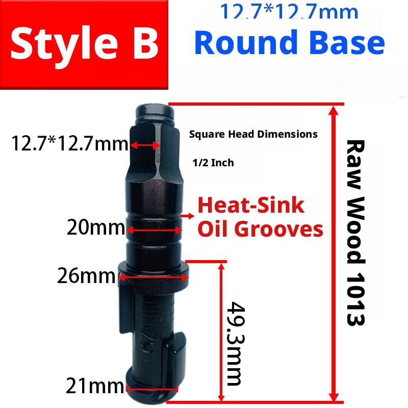 Wind-driven 1/2 small wind gun pneumatic wrench accessories impact shaft striking main pin shaft accessories