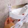 2021 Hands Hairdryer Hairdryer Storage Burling Loop Bathroom Shelf Organizer Bathroom Accessories Storage Position | Bathroom Shelfs