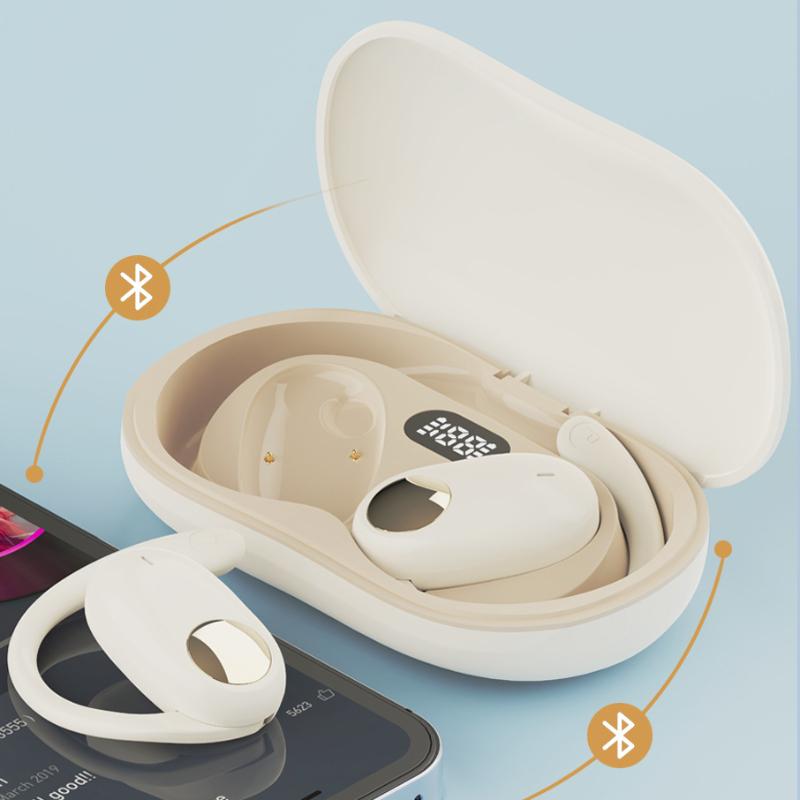 Беспроводная Bluetooth-гарнитура с экраном и шумоподавлением, подвесная открытая Bluetooth-гарнитура с открыванием ушей