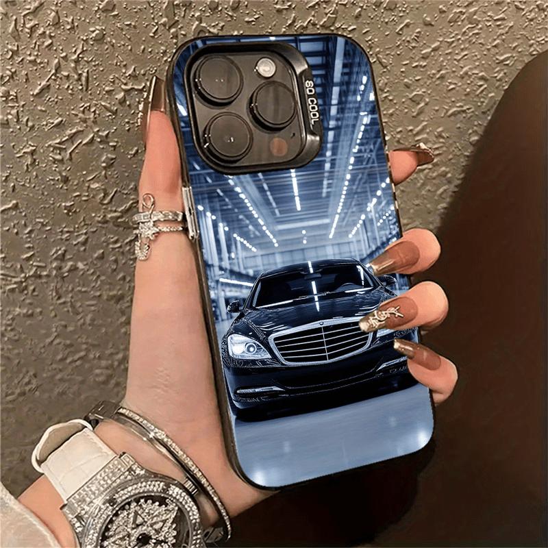 Чехол для телефона с рисунком спортивного автомобиля, подходит для iPhone 17 16 15 14 13 12 11 Pro/Max/Plus, противоударная задняя крышка