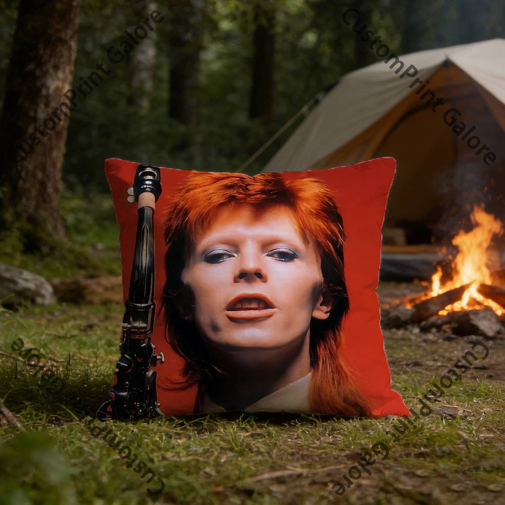 DDavidS BBowieS Наволочка Полиэстер Квадратная Наволочка для Подушки 45 см Декоративная для Дома Дивана Кровати Автомобиля Декор