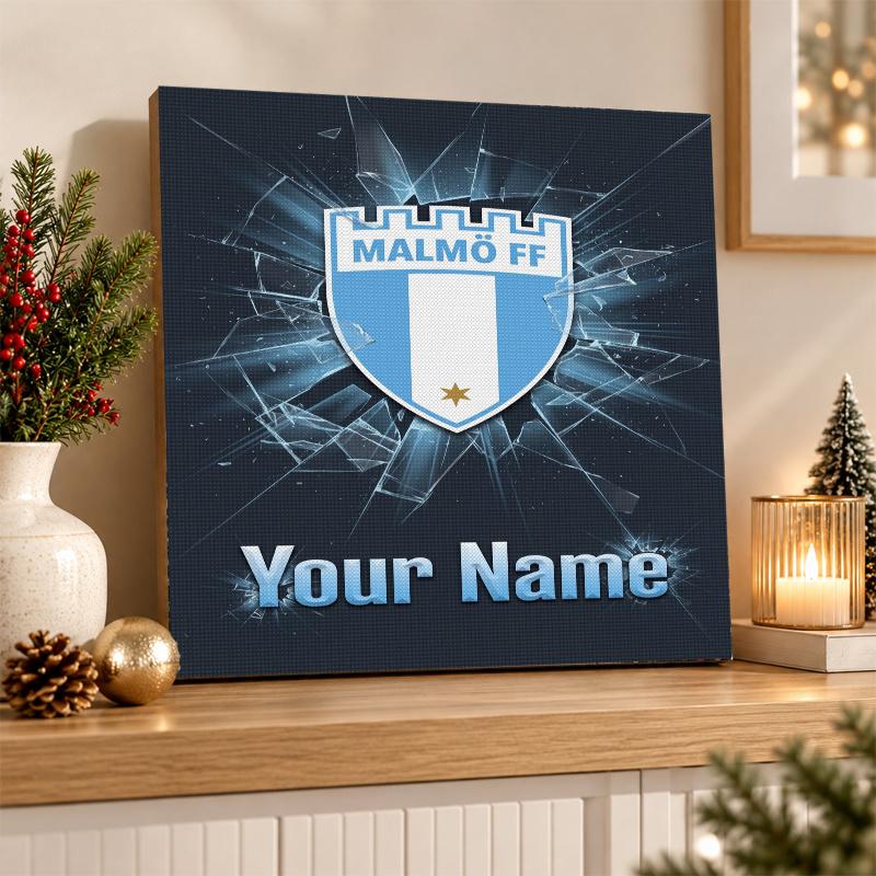 Malmö FF Custom Name Text 5D Diamond Painting Kit DIY Full Drill Diamond Art Decoration