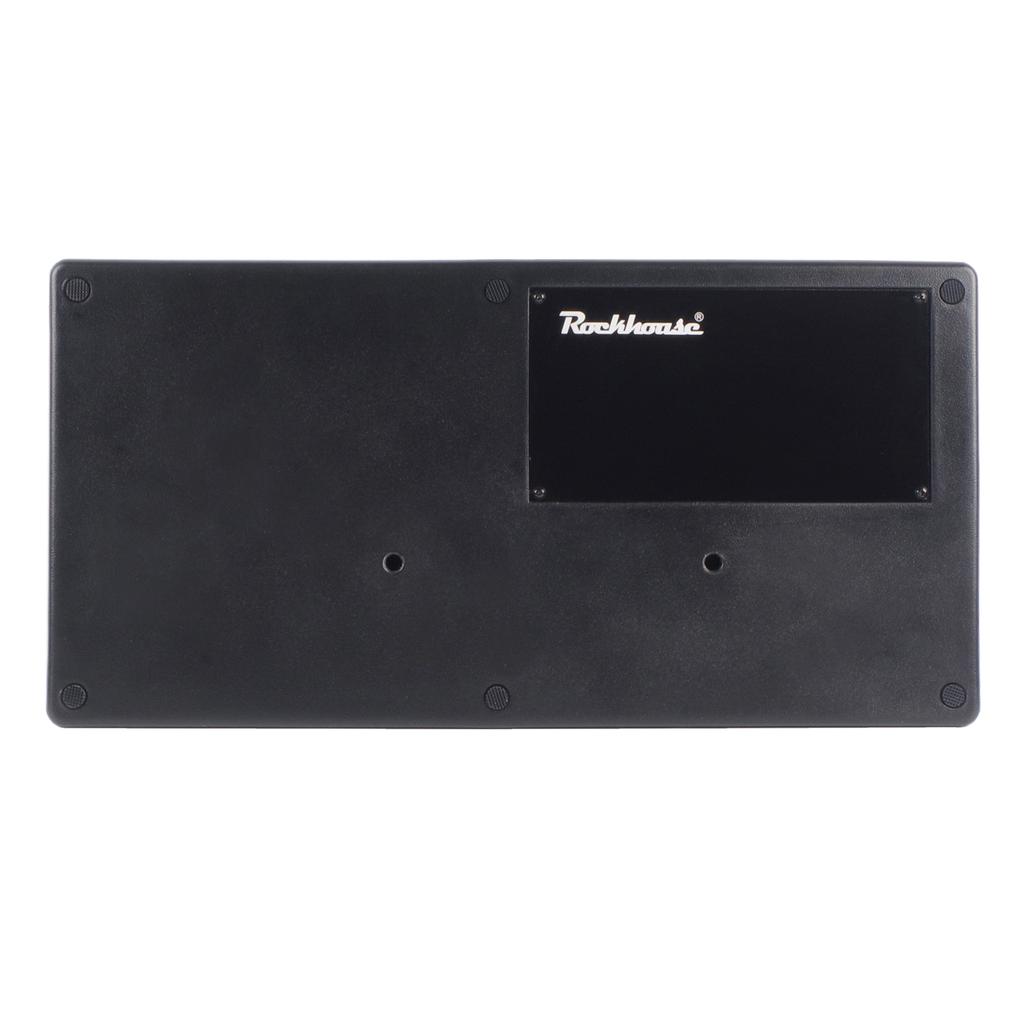 Rockhouse RPB-1BK, большой размер, педаль эффектов для гитары, прочный полиэтиленовый пластиковый чехол для педали для гитары с