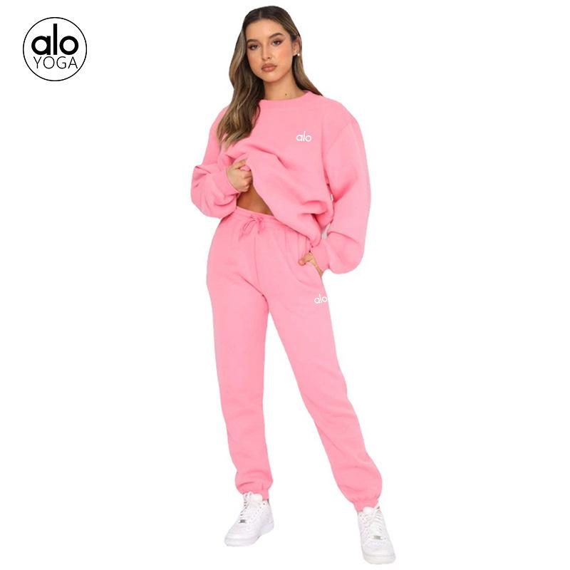 Женский теплый костюм с принтом в европейском и американском стиле: Худи и длинные брюки, повседневный комплект для осени/зимы