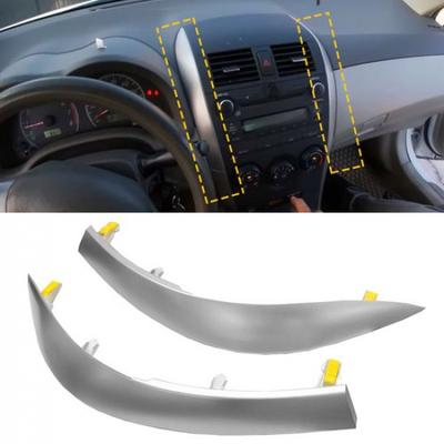 Пара верхних боковых центральных накладок на приборную панель для Toyota Corolla 2009-2012 2013 V