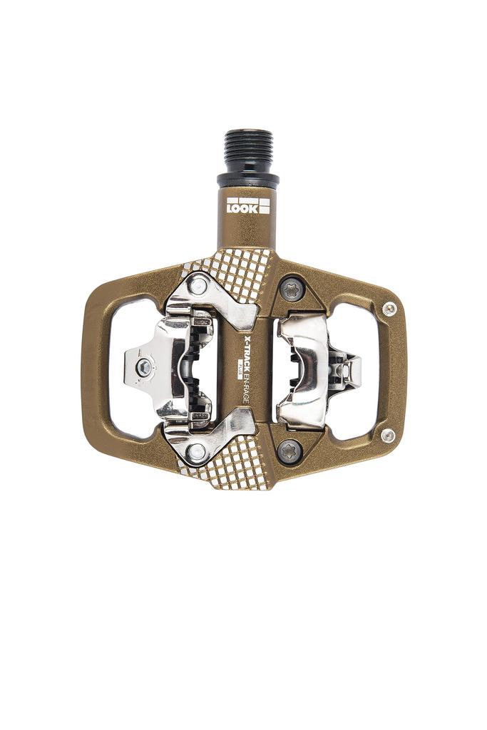 Педаль LOOK SPD X-Track En-Rage Plus, бронзовая,