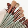 13 шт./набор кистей для макияжа с мягкой щетиной, многофункциональный косметический инструмент, контурная кисть для теней для век, румян, набор кистей для женщин