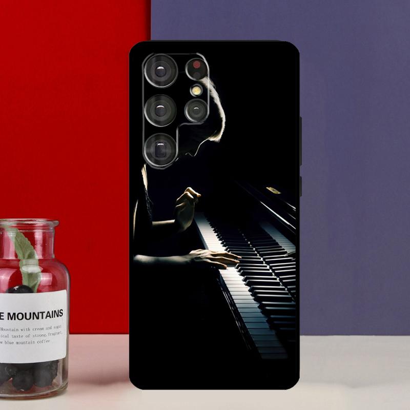 Клавиши пианино Дизайн клавиатуры Чехол-футляр Для Samsung Galaxy S25 Ultra S9 S10 S20 S21 FE S22 S23 Plus S24 Ultra Чехол для телефона