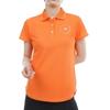 Short Sleeve Polo Shirt UV Golf 0 [New Balance] Women's (Heat Insulation, Protection, Stretch) / / 012-3160505 152_Orange [S]