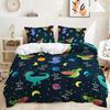 Three-Piece 3D Quilt Cover Spaceship Children'S Kit Bedding