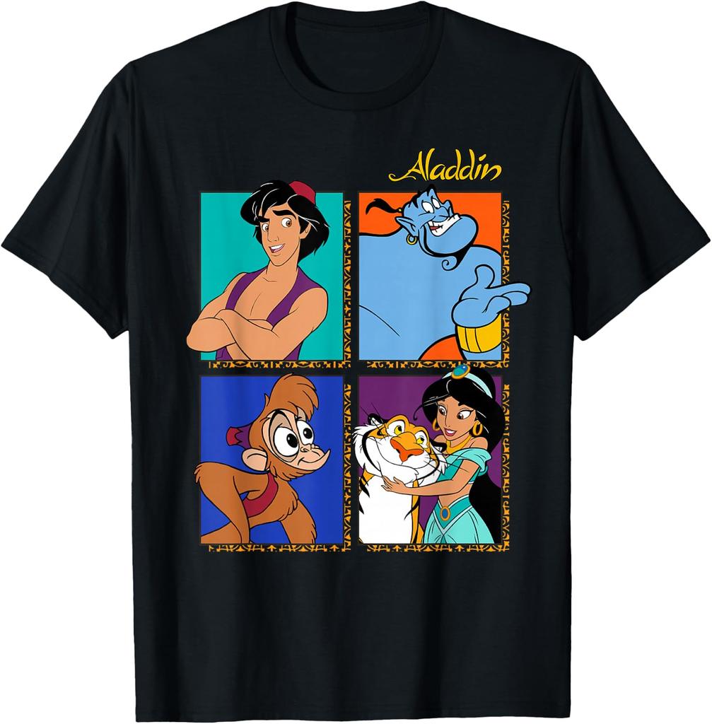 Disney Aladdin Group Shot Box Up T-Shirt
