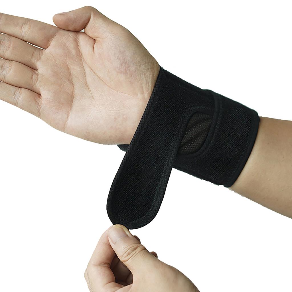Эластичные ремешки на запястья, 1 пара ремешков на запястья с пружинной опорой, регулируемая защита подставки для запястий для спортивной защиты, ежедневного фитнеса и занятий спортом