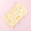 Новая детская повязка на голову, детская повязка-бант, вязаный тюрбан для девочки, детские эластичные повязки на голову, повязка на голову с бантом, аксессуары для волос для младенцев