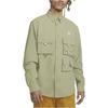 Nike ACG Dri-FIT UV Devastation Trail Рубашка с длинными рукавами с цветными блоками и несколькими карманами Мужские топы Оливково-зеленый DN3937-276