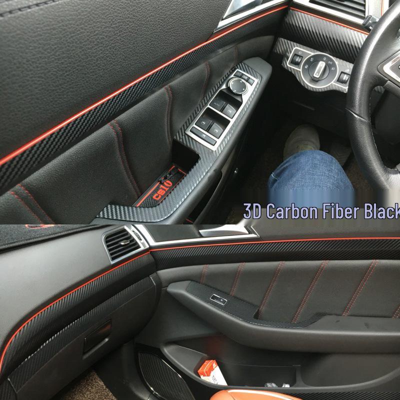 Carbon Fiber Gear Shift Console Trim Sticker for Cheetah CS10