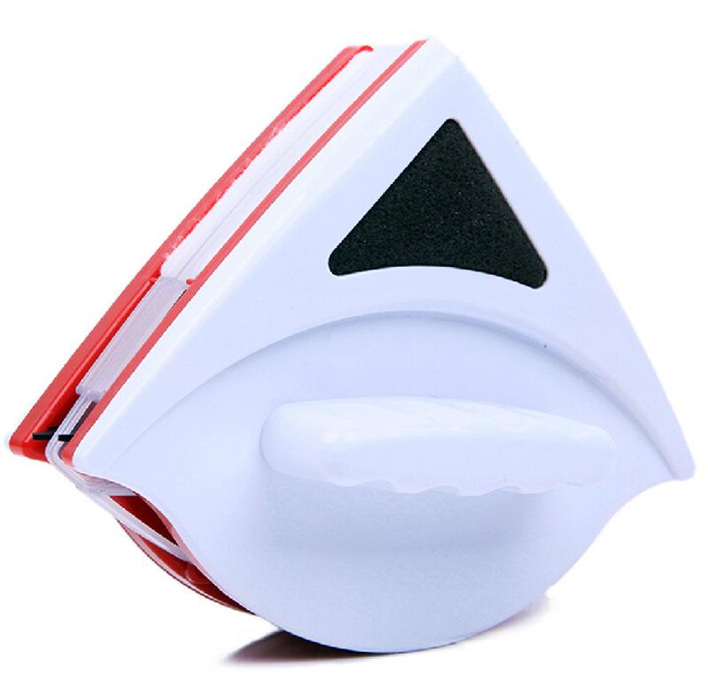 Новая магнитная щетка для мытья окон для дома и высоких помещений. Двусторонний инструмент для мытья стекол с сильным магнитом.