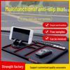 Multi-Function Car Dashboard Organizer: Phone Holder, Anti-Slip Pad, Temporary Parking Sign