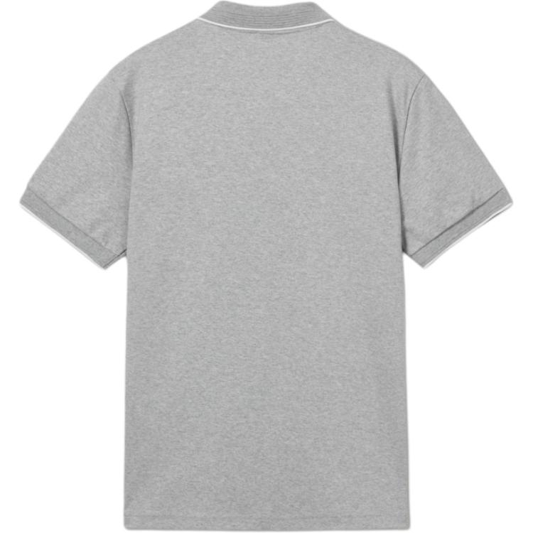 Levis Повседневная Мягкая Удобная Однотонная Футболка-поло с Коротким Рукавом Мужские Футболки-поло Серый 003MT-0000