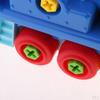 Assembly Plastic Car Simulation Truck Blocks Kit Educational Toys