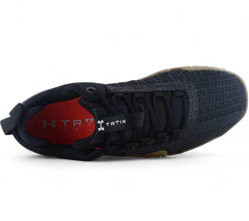 UA Under Armour TriBase Reign 6 - мужские спортивные тренировочные кроссовки черные 3027341-001 ОРИГИНАЛ
