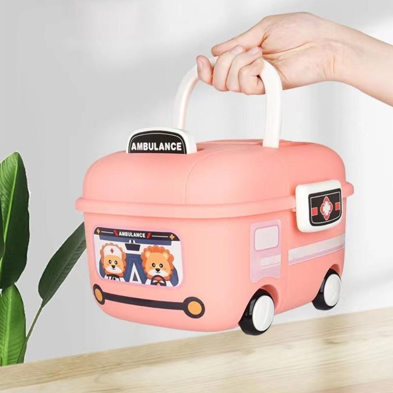 Cartoon Car Toy Storage Organizers With Sturdy Base For Kids Bedroom Playrooms Home Organization