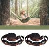 Hot Sale 2Pcs High Bearing Capacity Hammock Straps 600lbs Breaking Strength Polyester Hammock Belt Rope With Ring Buckle