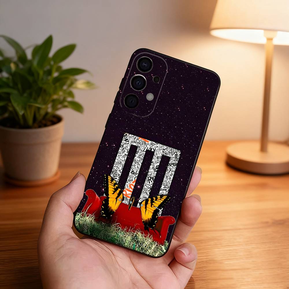 COOL Band P-Paramore Phone Case For Samsung S25,S24,S21,S22,S23,S30,Ultra,S20,Plus,Fe,Lite,5G Black Cover