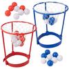 Ball Tossing Competition Wearable Ball Tossing Red and White [TAKE SEVEN] Toy, Game,