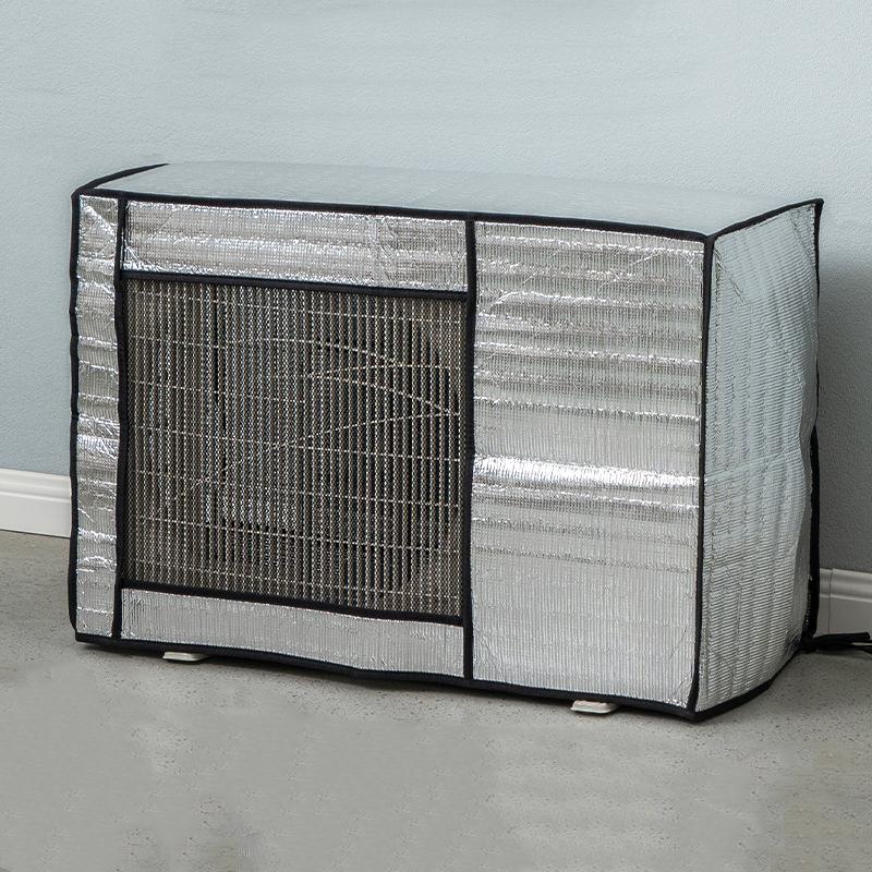 Алюминиевая фольга для защиты кондиционера от солнца, водонепроницаемый пылезащитный чехол для внешнего блока кондиционера для дома