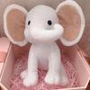 Elephant Plush Toys Kawaii Baby Toy Stuffed Animal Doll For Kids White Elephant Toys Cartoon For Girls Cute Toys For Wedding