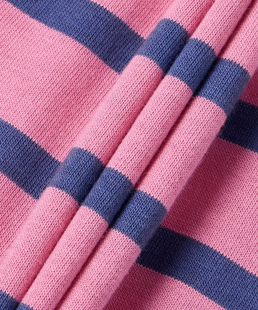 POLO RALPH LAUREN Хлопковая футболка в полоску Custom Slim Fit - Красная