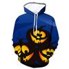 2023 New Men's and Women's Halloween 3D Digital Print Hoodie
