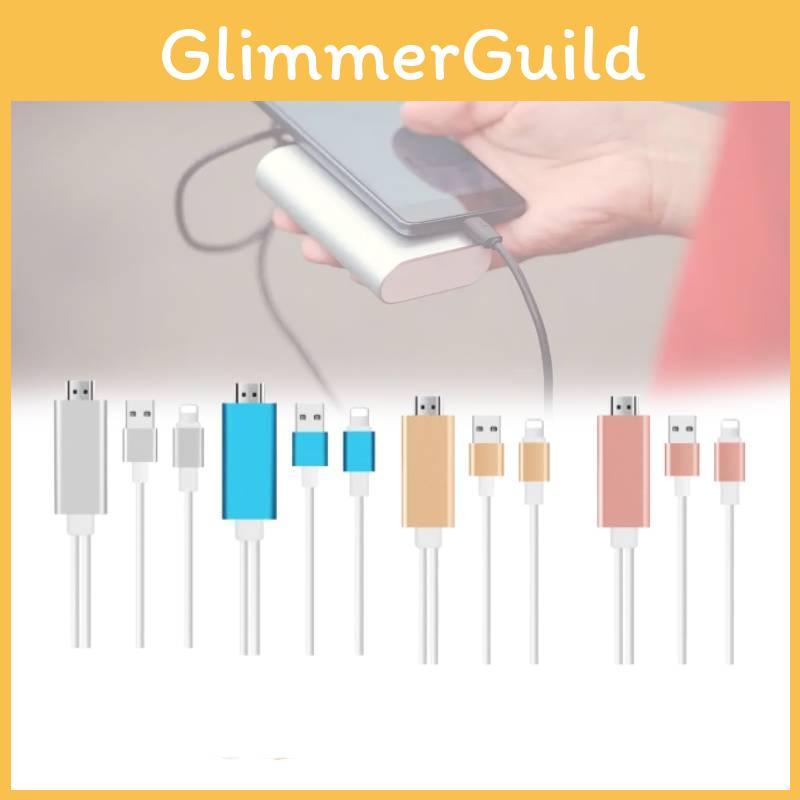 Адаптер Кабель Lightning Hdmi Мобильный телефон 18 м Медный проводник Линия передачи данных