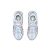 Li Ning Nebula M1 Текстиль, Синтетическая кожа Амортизация Низкие Спортивные Повседневные Кроссовки Женские Белый Серый AGCQ244-1