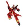 TAMASHII NATIONS HI-METAL R Macross 7 VF-19 Kai Fire Valkyrie, Approximately 150mm, PVC, ABS, and Die-cast Pre-painted Action Figure