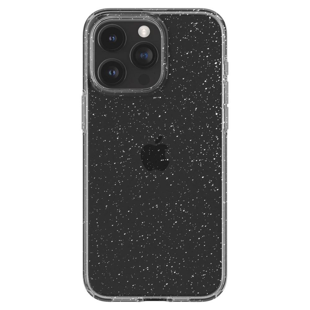 Etui Spigen Liquid Crystal Na Iphone 15 Pro Max - Przezroczysto-Brokatowe