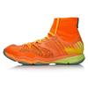 Кроссовки для бадминтона Li Ning Ranger Chameleon с высоким берцем, амортизирующие, с отскоком, унисекс, флуоресцентно-оранжевые AYAM009-4