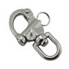 Snap Shackle 316 Stainless Steel Swivel Shackle Sailing Halyards Quick Release Snap Hook Boat Shackles Sailboat Hardware