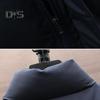 Men Vest Stand Collar Sleeveless Zipper Placket Warm Winter Jacket with Pockets Solid Color Thickened Outerwear