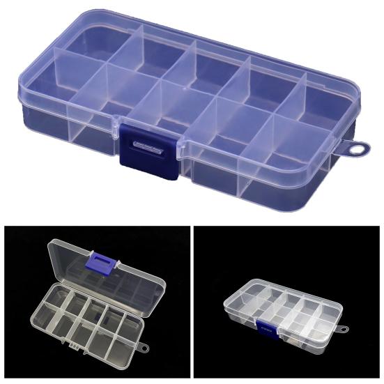 Ящик для хранения рыболовных принадлежностей, органайзер для приманок и приманок с 10 отделениями, большая вместимость