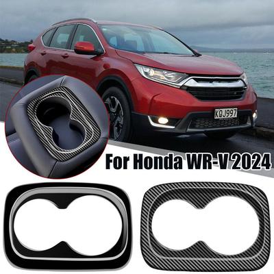 Для Honda WR-V WRV 2024 2025 ABS заднее центральное сиденье держатель для украшения воды панель внутренняя чашка Stciker отделка крышка аксессуары C6B0
