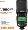 GODOX V860IIS Camera Flash with Lithium Battery for Sony DSLR Cameras GN60 2.4G TTL Auto Flash 1/8000s High Speed Sync [Used]