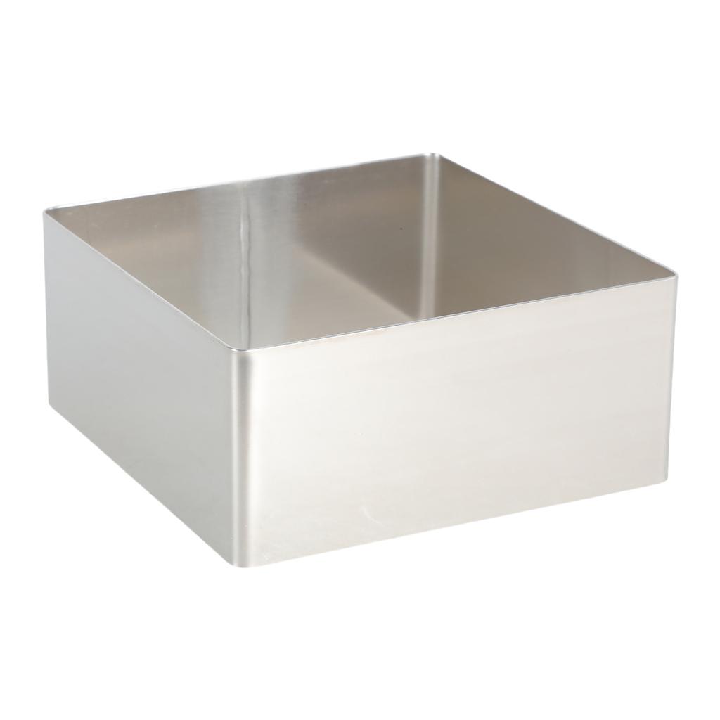 Формы для торта Кольца Квадратная форма для мусса Кольцо для торта из нержавеющей стали Инструмент для выпечки десертов Квадратная форма для торта Посуда для выпечки Прочный