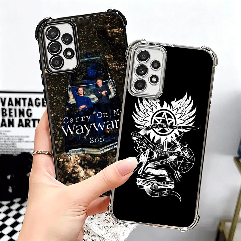 Сверхъестественное SPN Бабайт Покрытие Чехол для телефона Для Samsung A17 A07 A37 A57 A16 A56 A15 A55 A14 A54 A13 A53 A26 A36 A25 A35 A24 A34