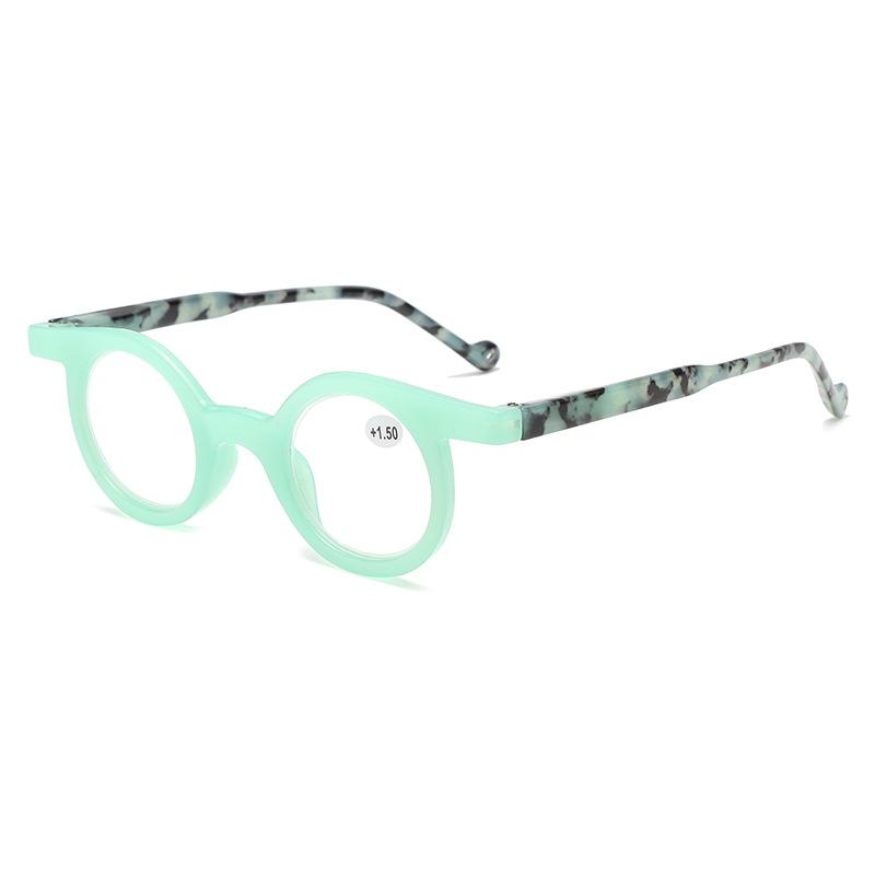 Круглые очки для чтения в ретро-стиле с персонализированным цветовым сочетанием