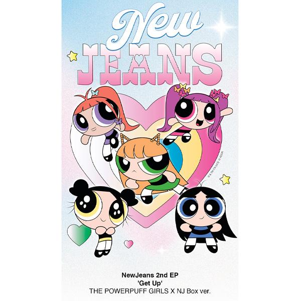 NewJeans 2-й EP "Get Up" The POWERPUFF GIRLS X NJ Box ver