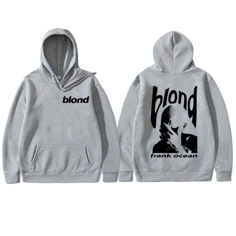 Euro Size Frank Hip Hop Oversized Vintage Ocean Hoodie