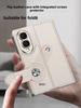 Роскошный Бизнес-чехол-книжка из кожи с защитой экрана для Samsung Z Fold 8 Широкая Защита шарнира Ударопрочный Складная подставка Тонкая посадка