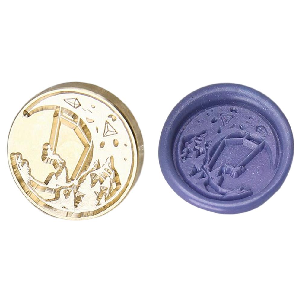 Штамповая головка серии Star Moon DIY, медная головка для ручного счета для подарка, скрапбукинга